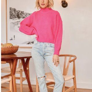 Hot Pink Knit Sweater